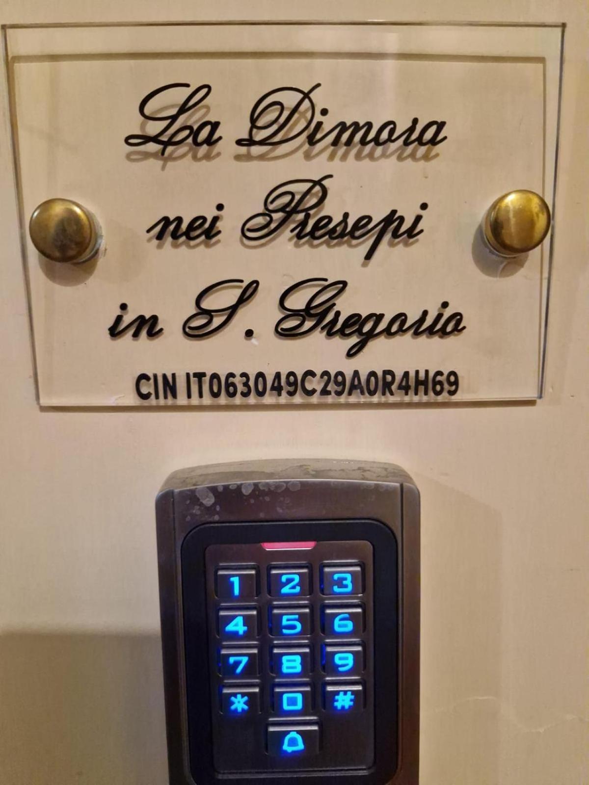 ナポリLa Dimora Nei Presepi In San Gregorioアパートメント エクステリア 写真